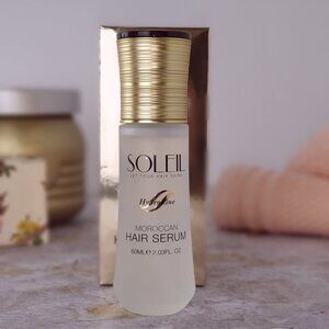 Moroccan Argan Oil Hair Serum | Lightweight Leave-In Shine + Heat Protect | NWT